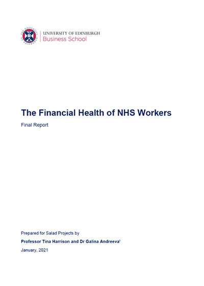 The Financial Health of NHS Workers - Nov 20