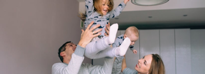 5 Effective Ways To Improve Your Financial Health; happy family