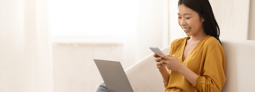 woman looking at the importance of financial inclusion