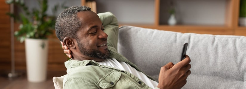 man applying for loan without damaging credit score