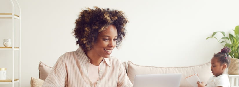 woman looking at fiscal drag