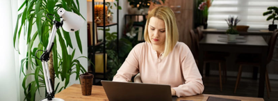 Woman understanding loan repayments